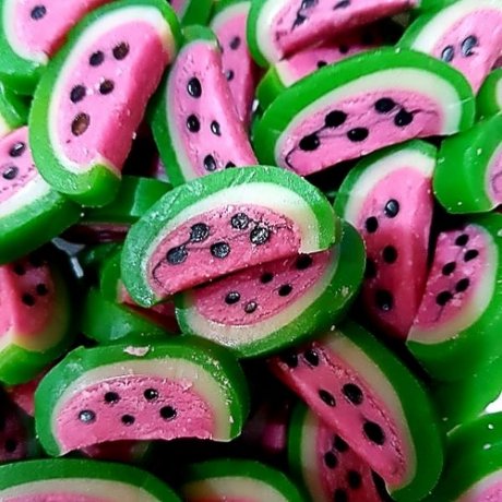 watermelon slices jelly sweets aquarterof sweet